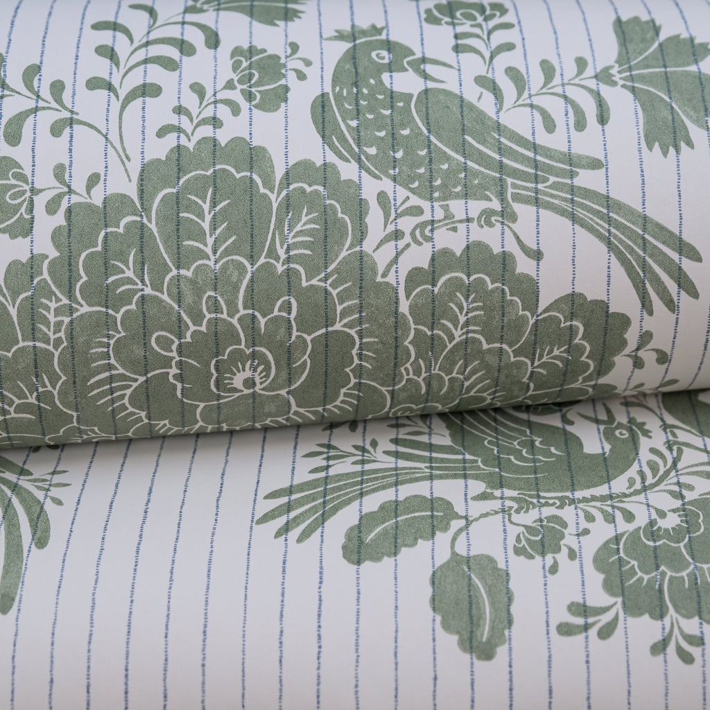 Birds Nest wallpaper by Langelid/von Bromssen - animals design in Green