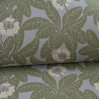 Primula wallpaper by Langelid/von Bromssen - floral design in Green