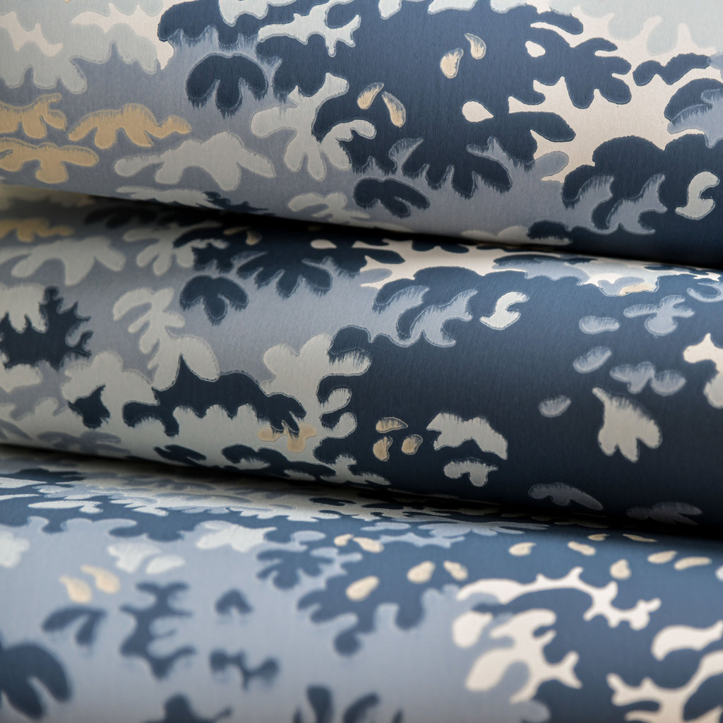 Into the Woods wallpaper by Langelid/von Bromssen - forest & woodland design in Blue