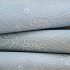 Plenty more Fish wallpaper by Langelid/von Bromssen - coastal design in Blue – Ocean