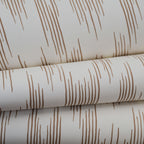 Ikat wallpaper by Langelid/von Bromssen - geometric design in Brown