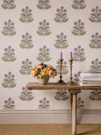 Floret wallpaper by Langelid/von Bromssen - floral design in Cream