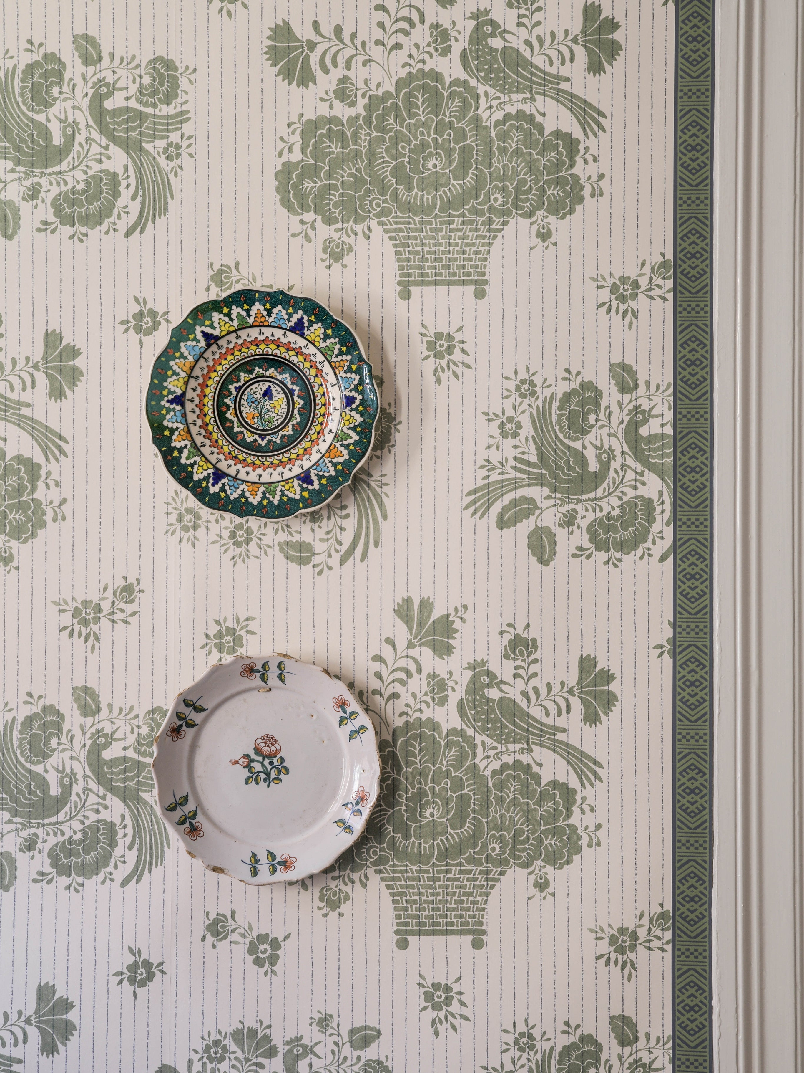 Birds Nest wallpaper by Langelid/von Bromssen - animals design in Green