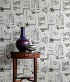 The Butterfly Effect wallpaper by Langelid/von Bromssen - animals design in Yellow