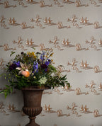 A Walk in the Park wallpaper by Langelid/von Bromssen - animals design in Brown