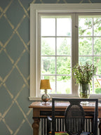 Bamboo Jamboo wallpaper by Langelid/von Bromssen - botanical design in Teal