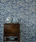 My Peony Garden wallpaper by Langelid/von Bromssen - floral design in Blue