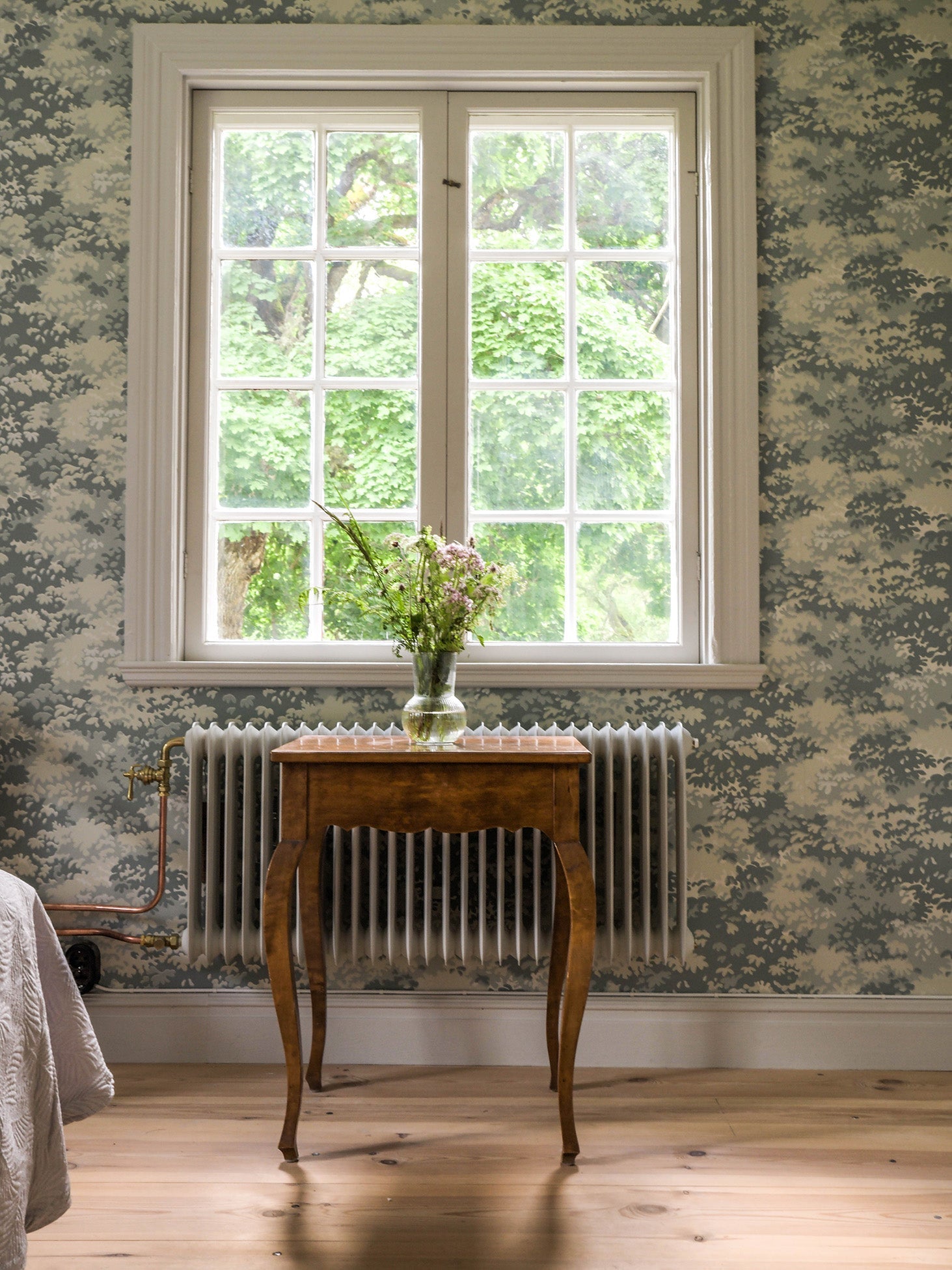 Into the Woods wallpaper by Langelid/von Bromssen - forest & woodland design in Teal
