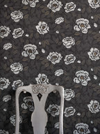 My Peony Garden wallpaper by Langelid/von Bromssen - floral design in Charcoal