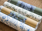 Halcyon Days wallpaper by Langelid/von Bromssen - floral design in Blue