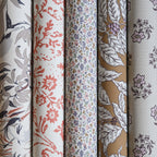 Floral Dance wallpaper by Langelid/von Bromssen - floral design in Pink