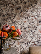 Herons wallpaper by Langelid/von Bromssen - animals design in Beige