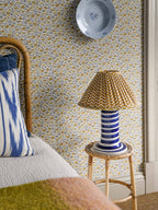 Floral Dance wallpaper by Langelid/von Bromssen - floral design in Yellow