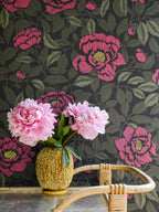 My Peony Garden wallpaper by Langelid/von Bromssen - floral design in Pink