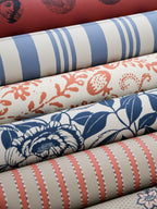 Halcyon Days wallpaper by Langelid/von Bromssen - floral design in Orange