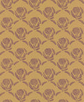 Daisy wallpaper by Långelid/von Brömssen in Ochre - floral design