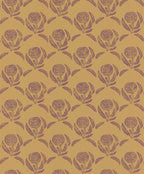 Daisy wallpaper by Langelid/von Bromssen - floral design in Yellow