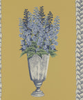Delphinium wallpaper by Långelid/von Brömssen in Yellow - floral design