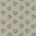 Edelweiss wallpaper by Langelid/von Bromssen - floral design in Green