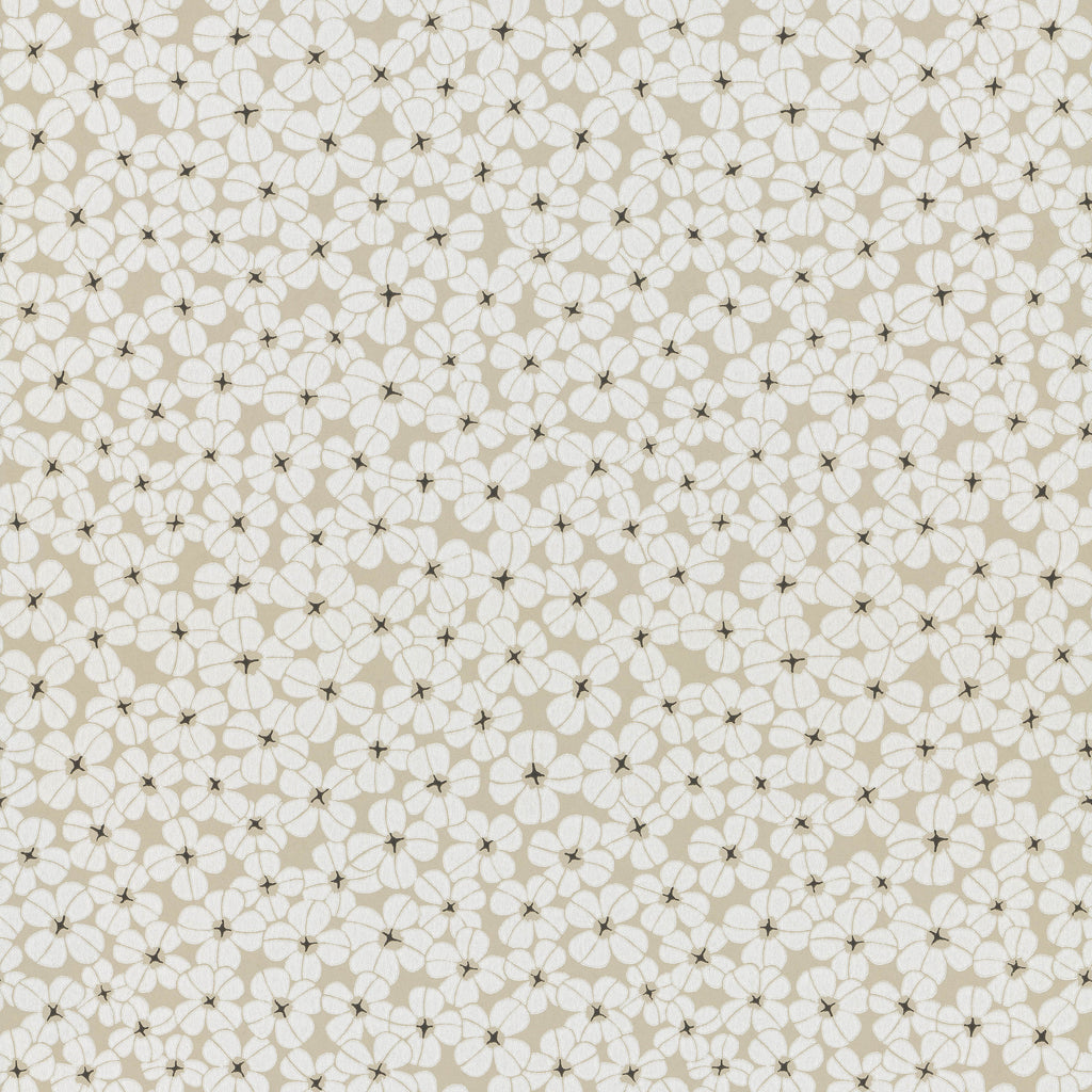 Flower Shower wallpaper by Langelid/von Bromssen - floral design in White