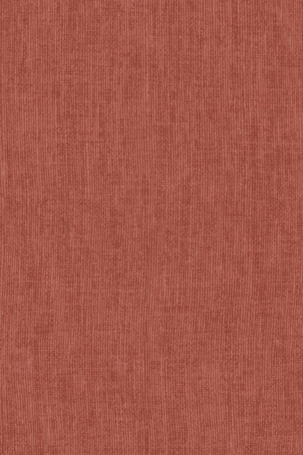 Flamant Lin Normandie wallpaper by Arte in Red (Authentic Rust) – flat swatch of the linen texture pattern