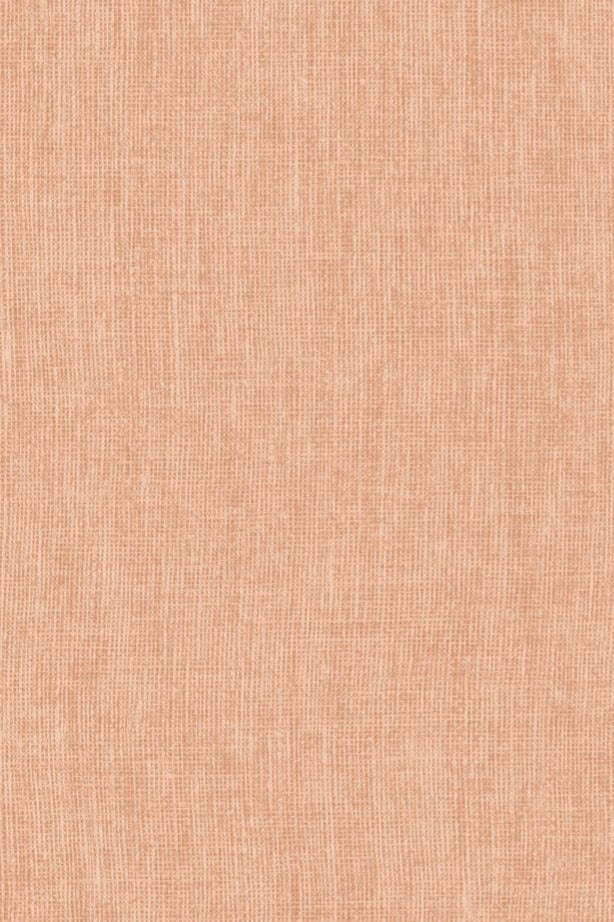 Flamant Lin Normandie wallpaper by Arte in Orange – Sorbet – flat swatch of the linen texture pattern