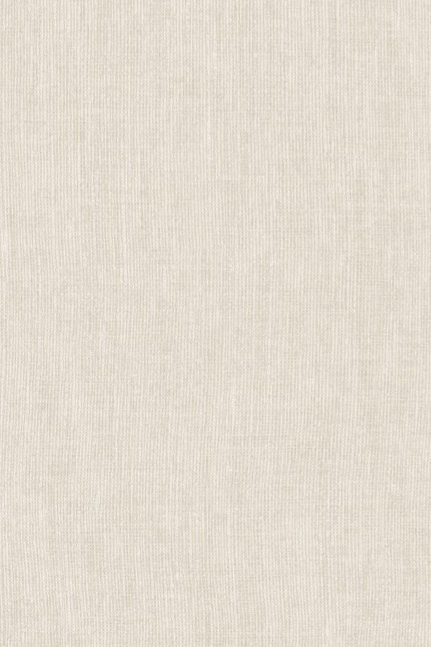 Flamant Lin Normandie wallpaper by Arte in White – Opaline – flat swatch of the linen texture pattern