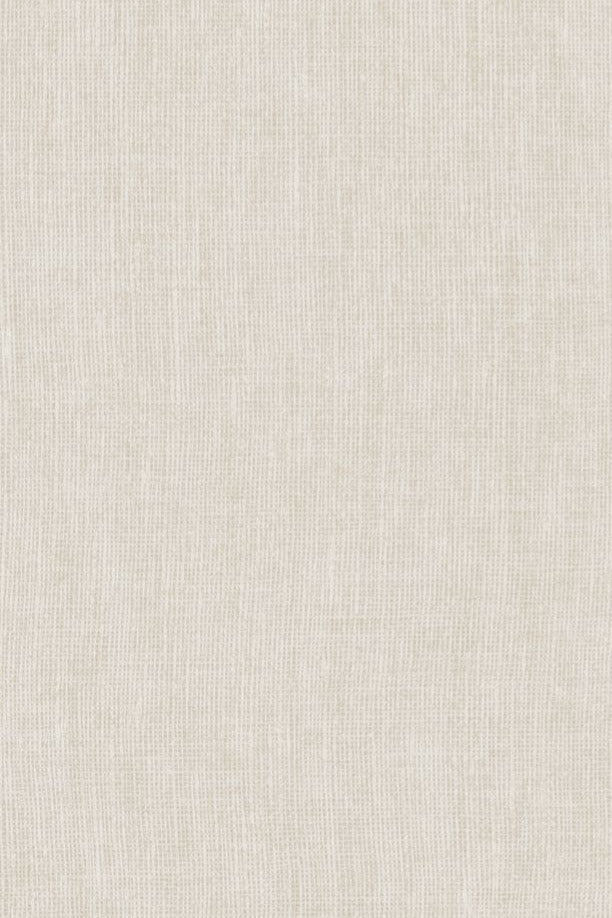Flamant Lin Normandie wallpaper by Arte in White – Nacré – flat swatch of the linen texture pattern