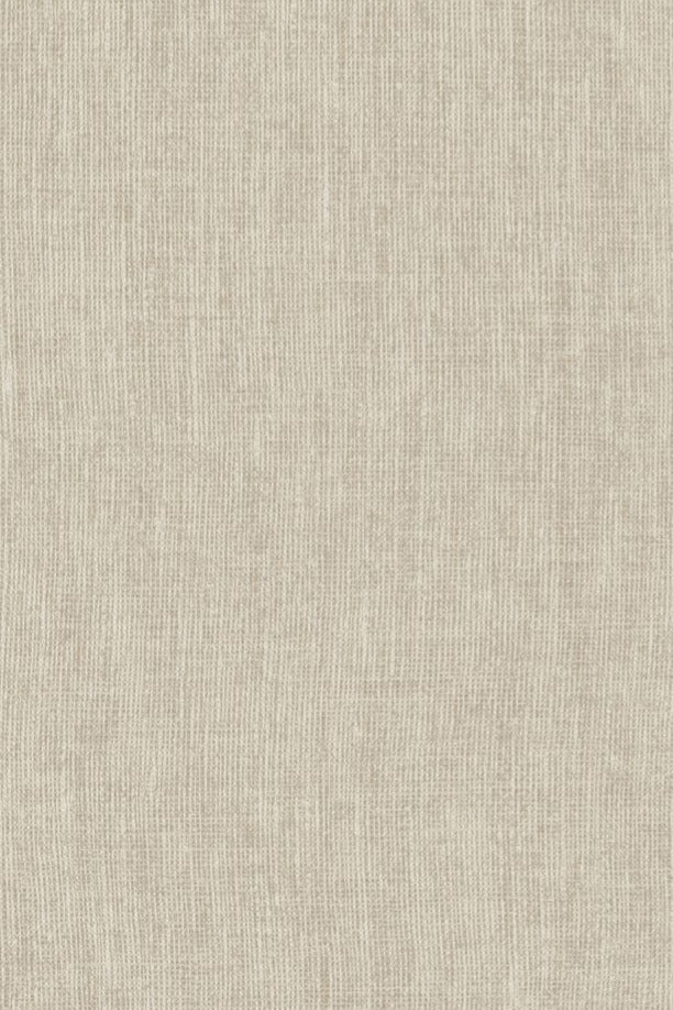 Flamant Lin Normandie wallpaper by Arte in Beige – Cimento – flat swatch of the linen texture pattern