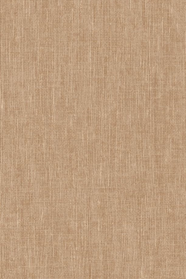 Flamant Lin Normandie wallpaper by Arte in Brown – Paillotte – flat swatch of the linen texture pattern