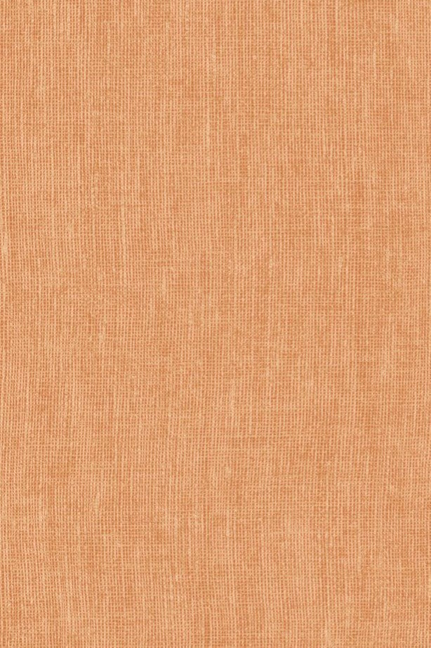 Flamant Lin Normandie wallpaper by Arte in Orange – Blond Vénitien – flat swatch of the linen texture pattern
