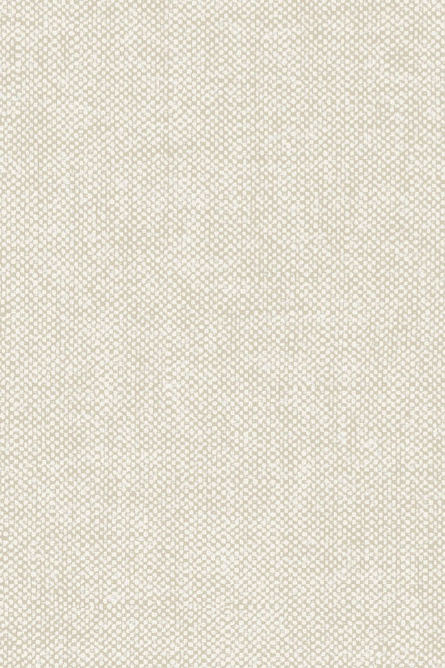 Flamant Lin wallpaper by Arte in White – Bone – flat swatch of the linen texture pattern