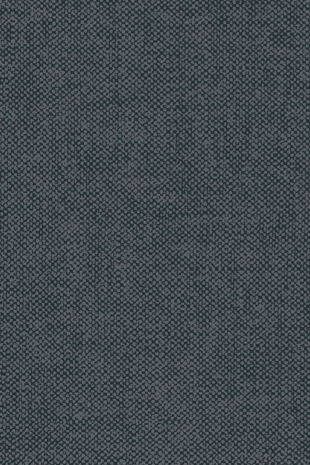 Flamant Lin wallpaper by Arte in Blue – Black Tie – flat swatch of the linen texture pattern