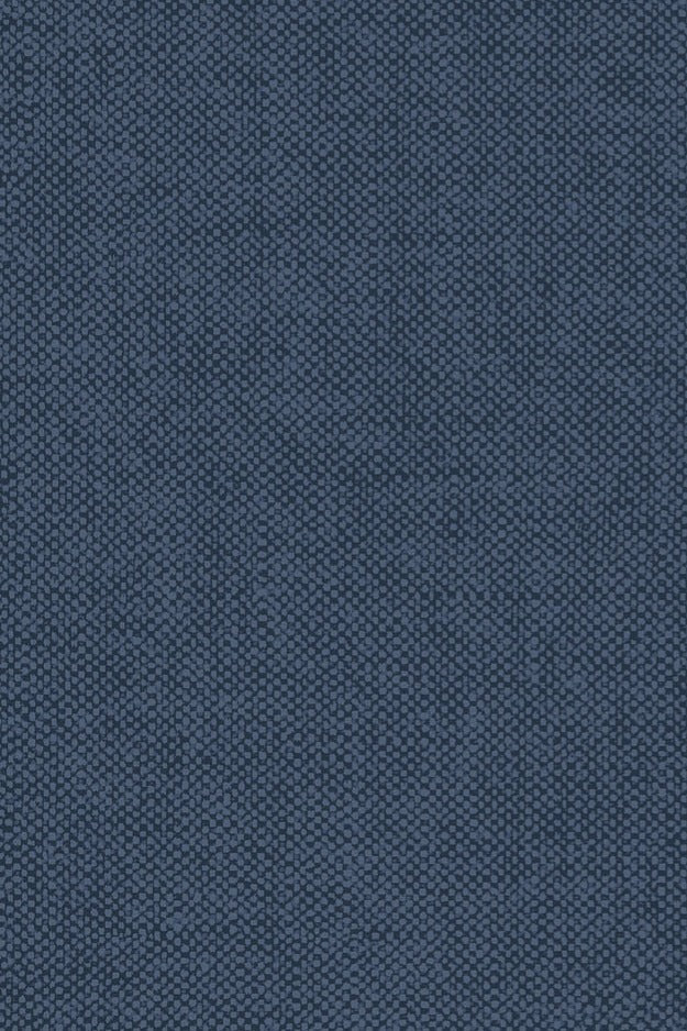 Flamant Lin wallpaper by Arte in Blue – Bleu de Toi – flat swatch of the linen texture pattern
