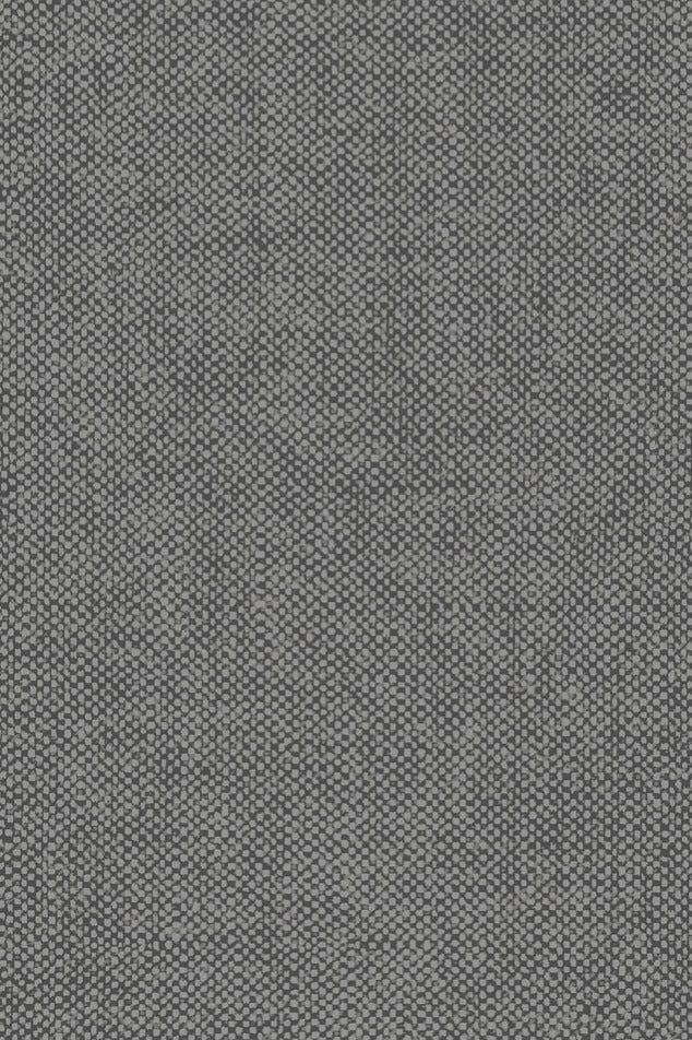 Flamant Lin wallpaper by Arte in Grey – Eclipse – flat swatch of the linen texture pattern