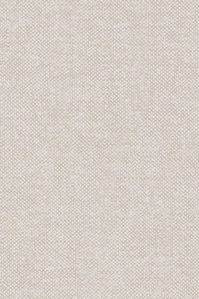 Flamant Lin wallpaper by Arte in Cream – Fantôme – flat swatch of the linen texture pattern