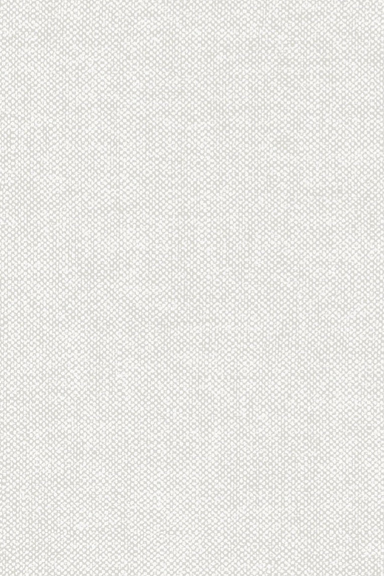 Flamant Lin wallpaper by Arte in White – Most (Most White) – flat swatch of the linen texture pattern
