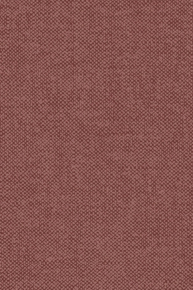 Flamant Lin wallpaper by Arte in Red (Old Mauve) – flat swatch of the linen texture pattern