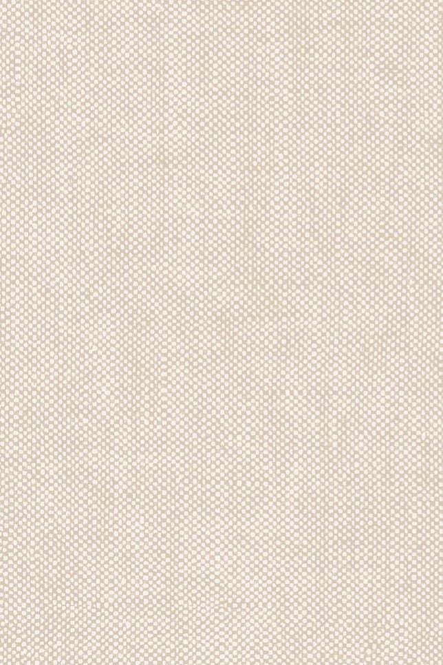 Flamant Lin wallpaper by Arte in Cream – Craie – flat swatch of the linen texture pattern