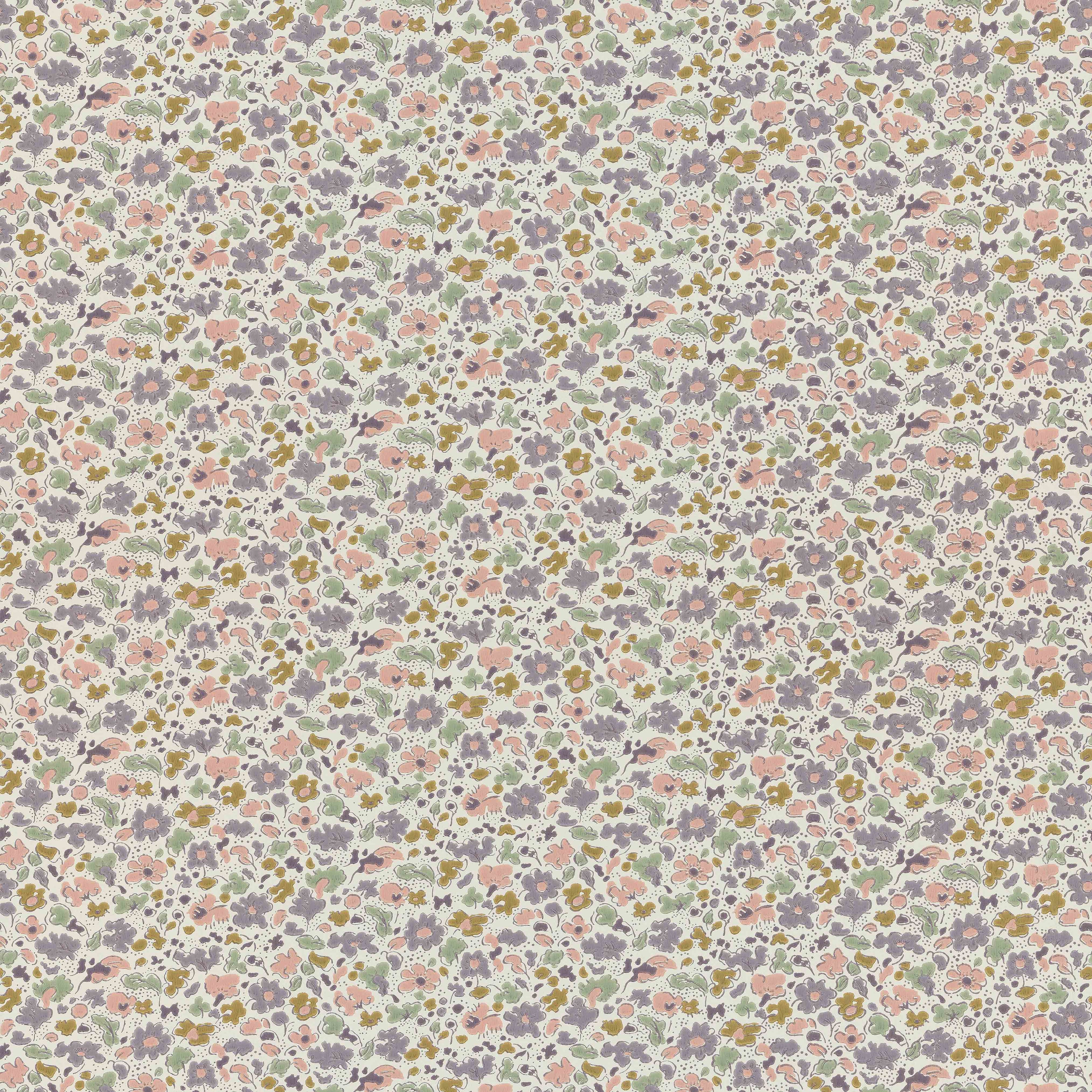 Floral Dance wallpaper by Langelid/von Bromssen - floral design in Pink