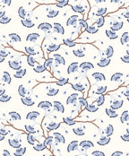 Ginkgo Garden wallpaper by Langelid/von Bromssen - botanical design in Blue