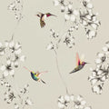 Amazilia Silver wallpaper by Harlequin - botanical design
