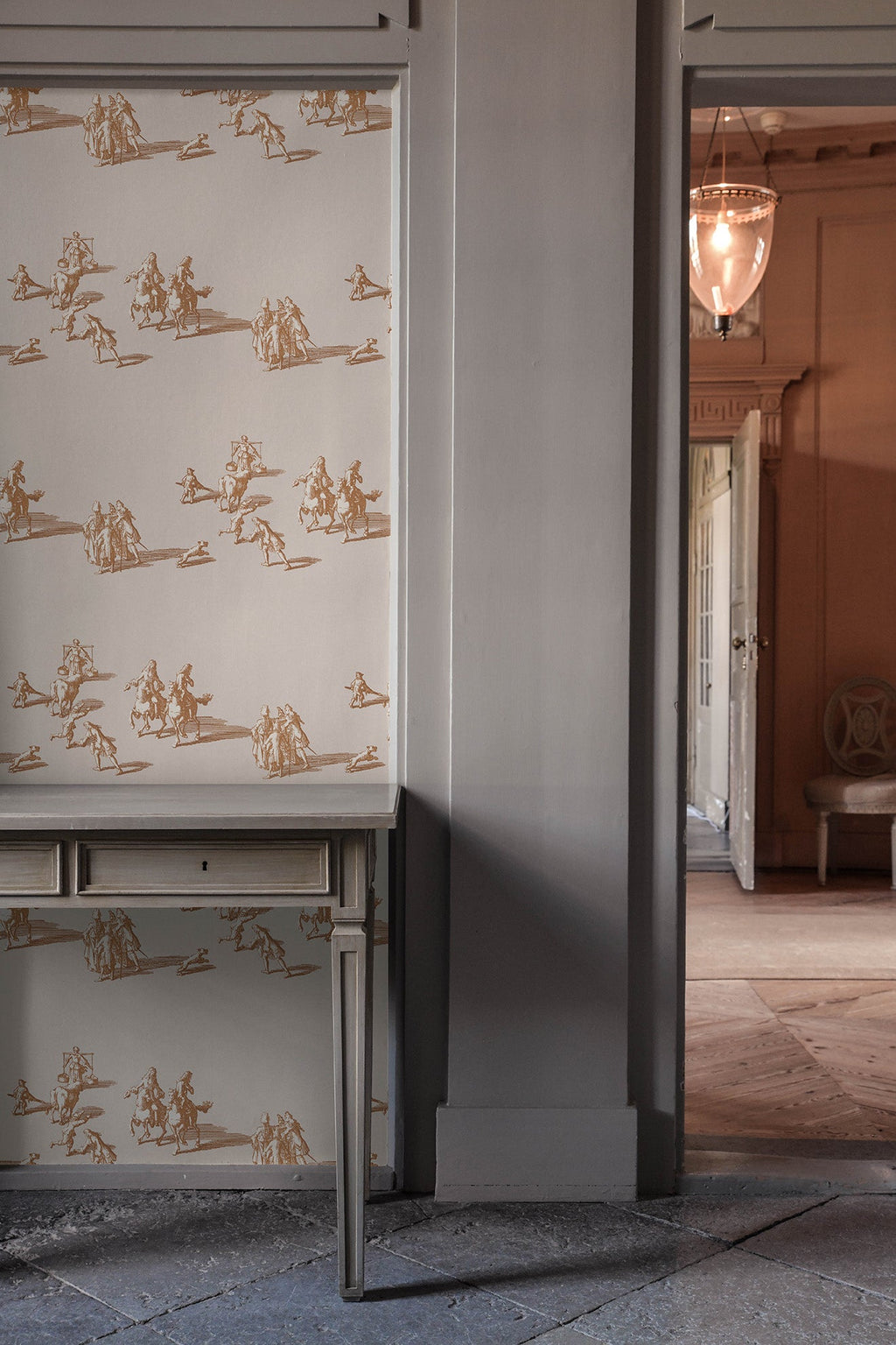 A Walk in the Park wallpaper by Langelid/von Bromssen - animals design in Brown
