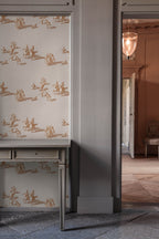 A Walk in the Park wallpaper by Langelid/von Bromssen - animals design in Brown