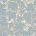 Hops and Glory wallpaper by Langelid/von Bromssen - botanical design in Blue