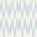 Ikat wallpaper by Langelid/von Bromssen - geometric design in Blue – Mediterranean