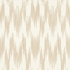 Ikat wallpaper by Langelid/von Bromssen - geometric design in Brown