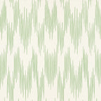 Ikat wallpaper by Langelid/von Bromssen - geometric design in Green