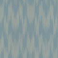 Ikat wallpaper by Långelid/von Brömssen in Smokey Blue - geometric design