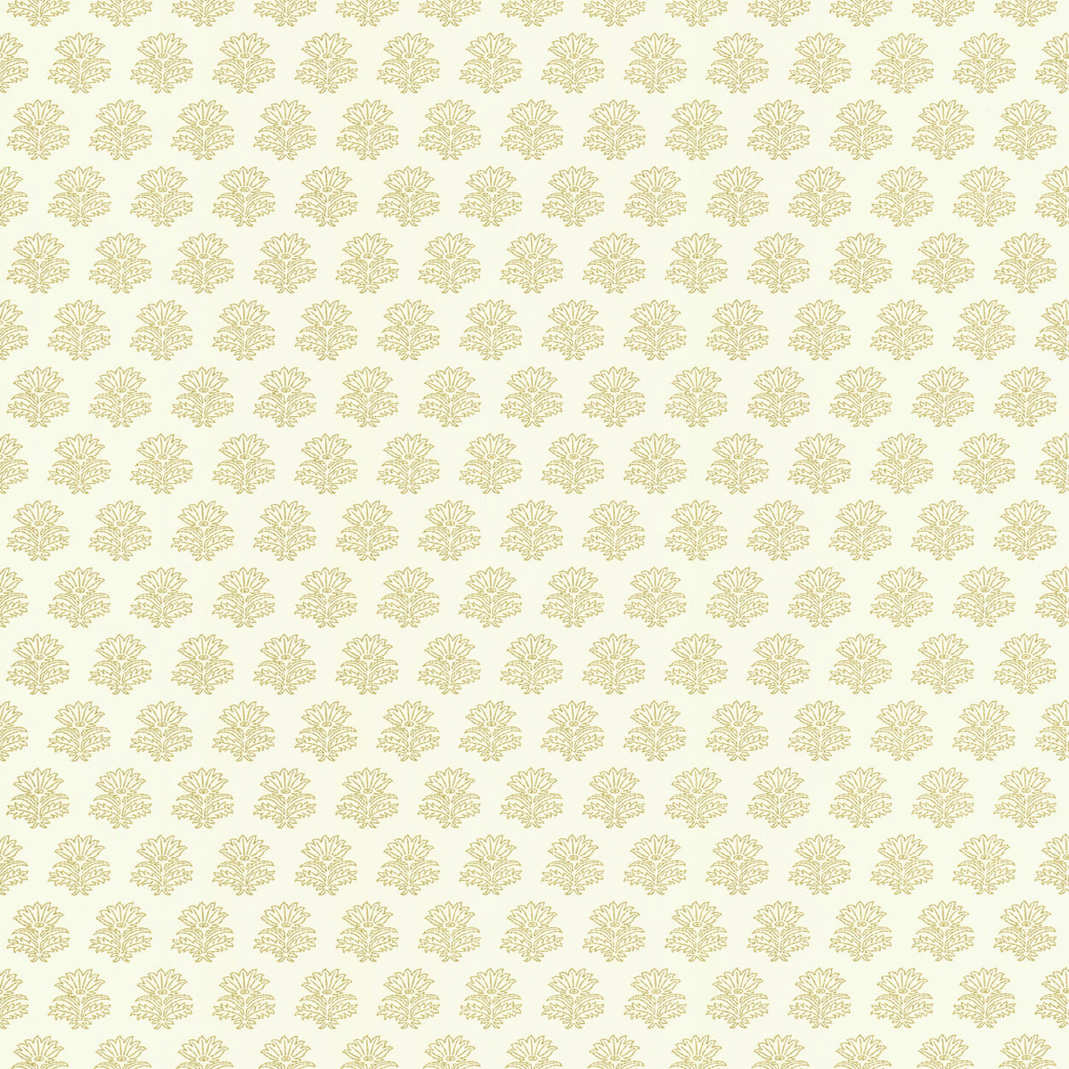 India wallpaper by Långelid/von Brömssen in Yellow – floral design
